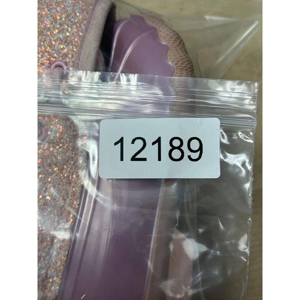 Adrienne Vittadini Bambini Boots Girls Size 6 Glitter Duck Rain Winter Shoes‎